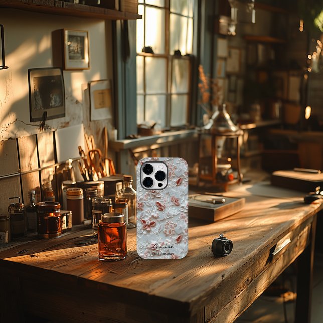 Capas de iphone Floral Integrada Personalizada (Criador carregado)