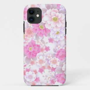 Capas de iphone Floral Rosa