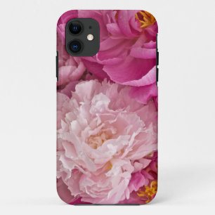 Capas de iphone floridos da peônia