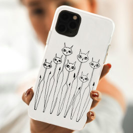 capas de iphone (Gatos Retirados À Mão)