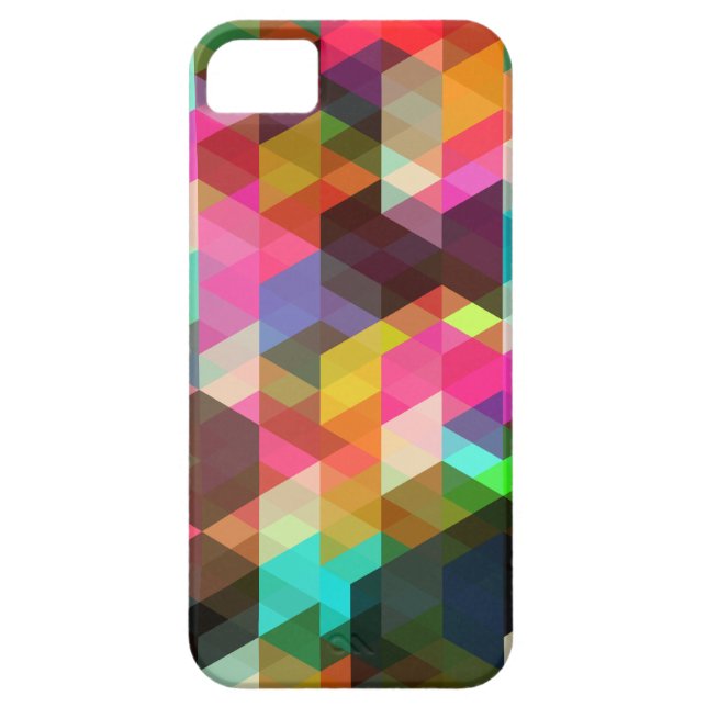 capas de iphone geométrica abstrato (Traseira)