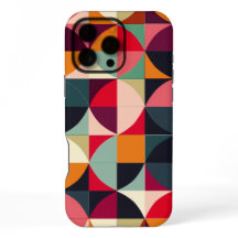 Capas de iphone Geométrica Vibrante Retroinspirada