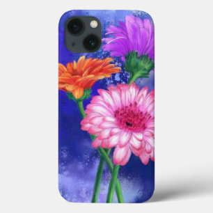 Capas de iphone Gerberas de Três Cores