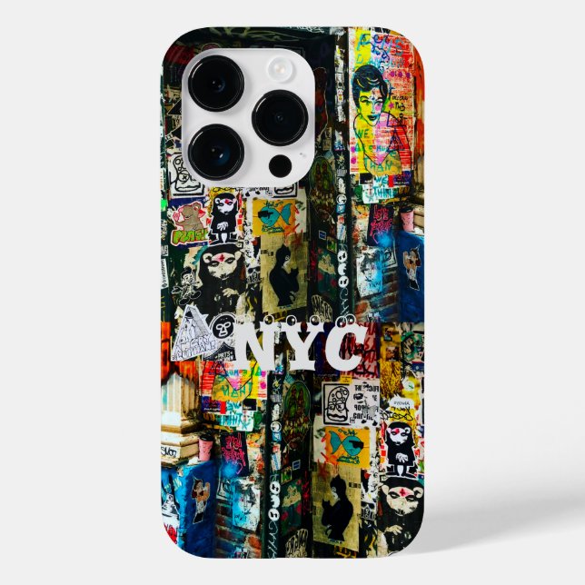Capas de iphone Gráfico de Grafite NYC (Verso)