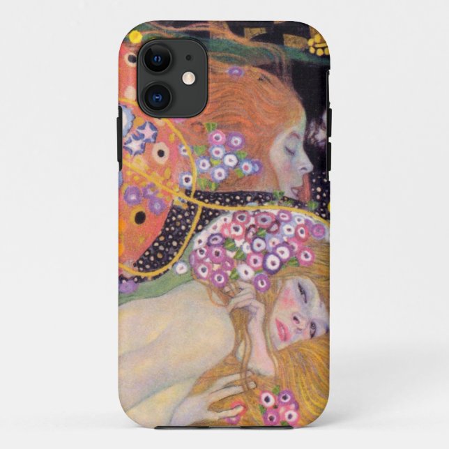 CAPAS DE IPHONE: GUSTAV KLIMT: SERPENTES DE ÁGUA I (Verso)