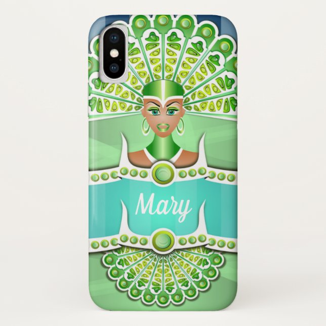 Capas de iphone Impressão indiana (Verso)