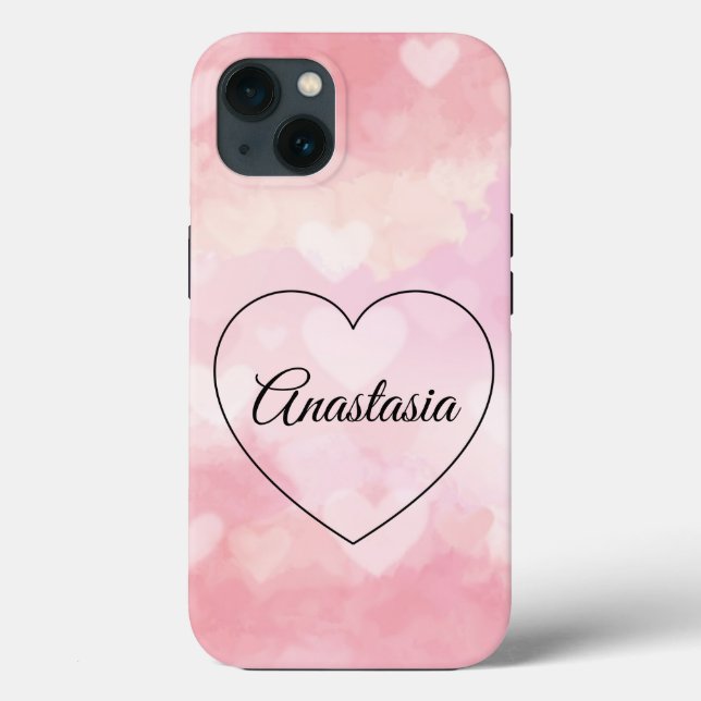 Capas de iphone Incrível, Legal, Cor-de-Rosa (Verso)