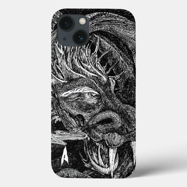 Capas de iphone "inicial" do dragão (Verso)
