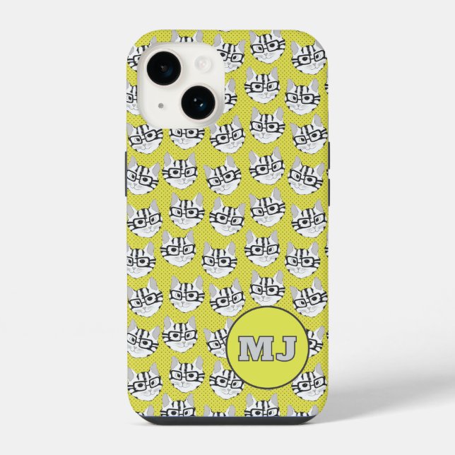 Capas de iPhone / iPad amarelas Cats of Cadstudios (Verso)