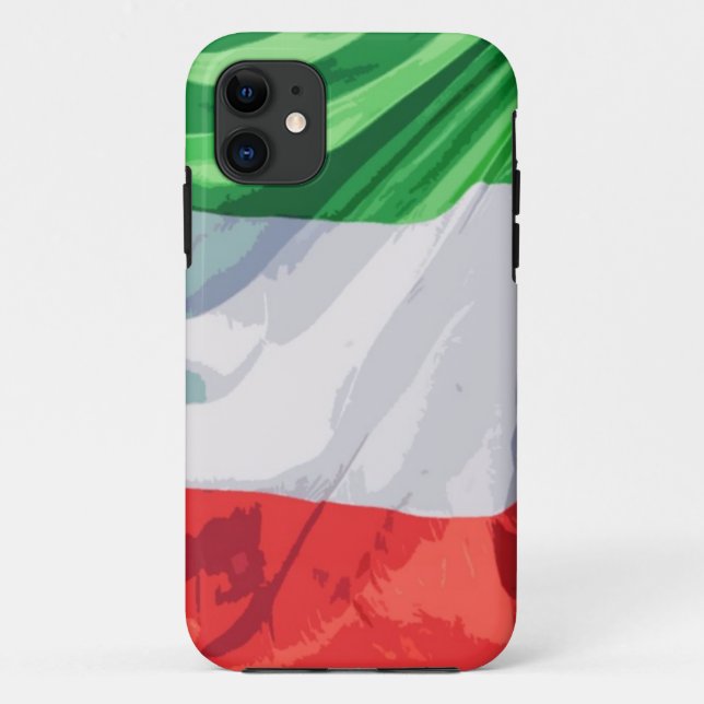 Capas de iphone italianas da bandeira (Verso)
