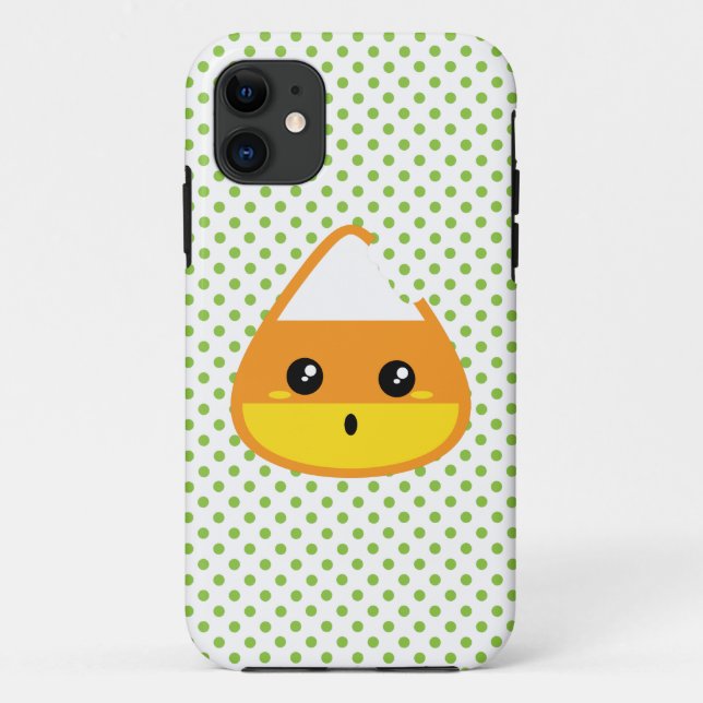 Capas de iphone Kawaii Candy Corn (Verso)