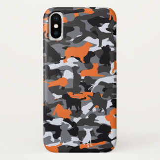 capas de iphone Laranja Cachorro e Camo