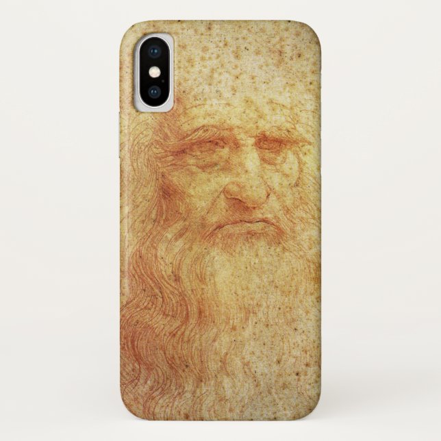 Capas de iphone Leonardo da Vinci (Verso)