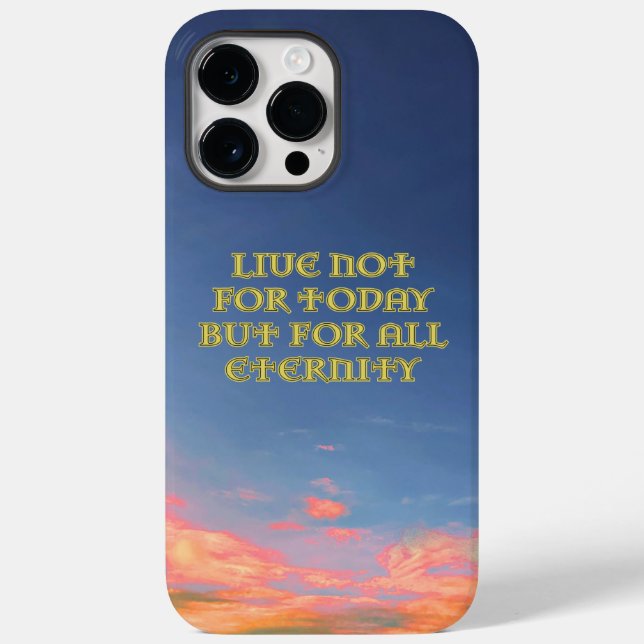 capas de iphone "Live Not For Today" (Verso)
