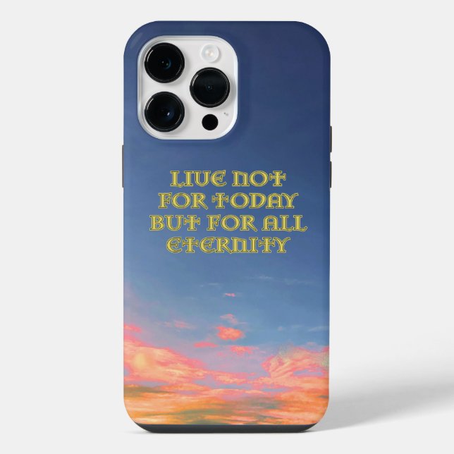 capas de iphone "Live Not For Today" (Verso)
