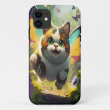 Capas de iphone mágica para amantes de gatos e son