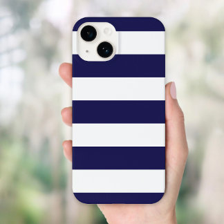 capas de iphone marinho de faixa larga azul