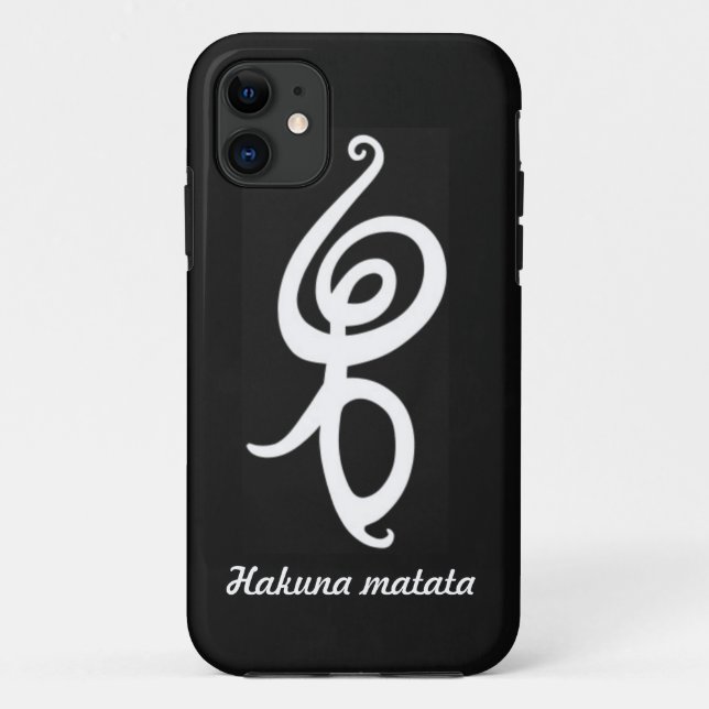 capas de iphone - matata de Hakuna (Verso)