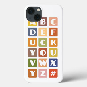 Capas de iphone-mate de alfabetos malvados
