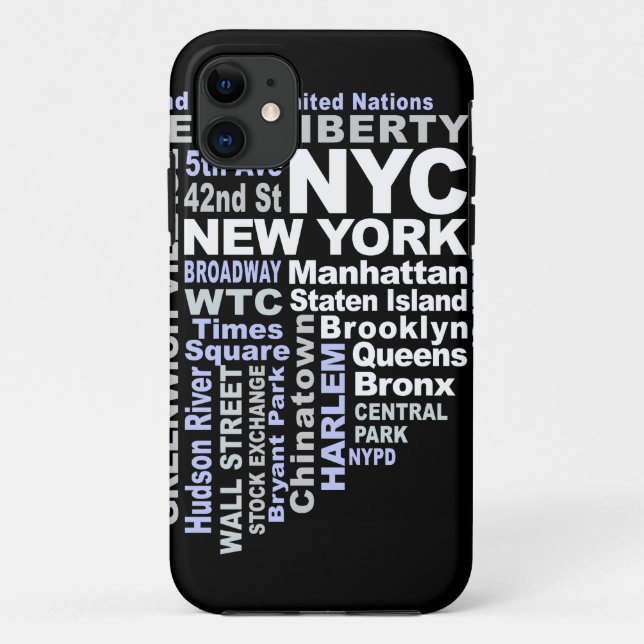 Capas de iphone-Mate NYC (Verso)