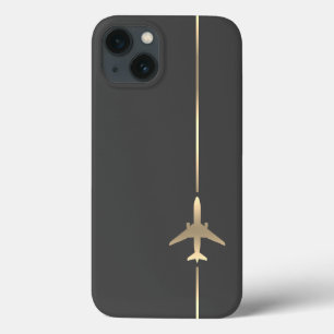 Capas de iphone mínima de gabinete de aviação