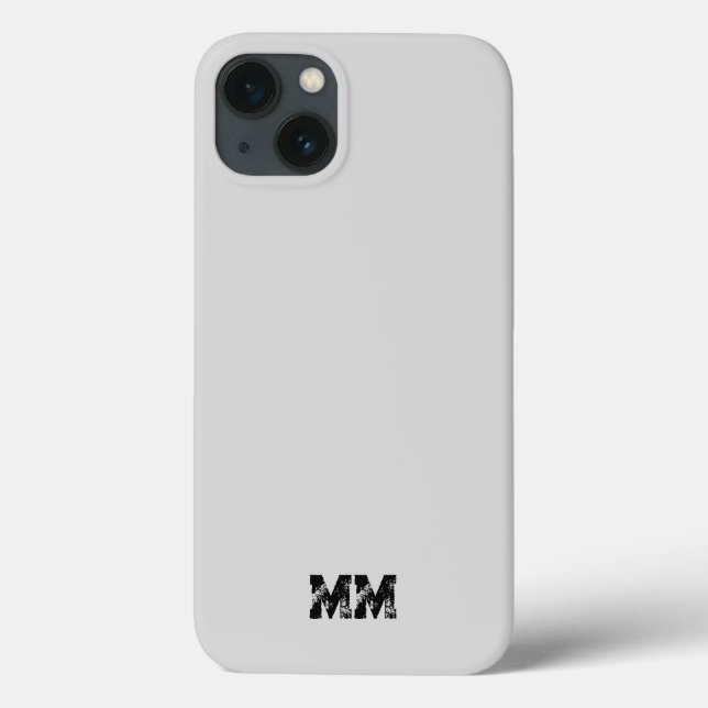 Capas de iphone moderna minimalista (Verso)