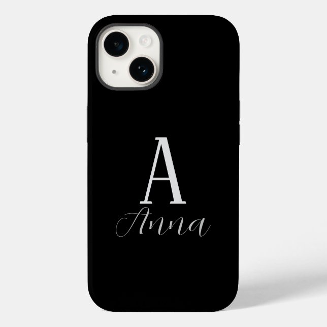 Capas de iphone Monograma Autumn vibe Case-Mate (Verso)