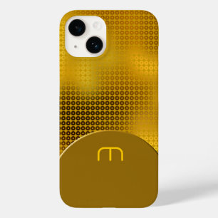 capas de iphone Monograma de Cascata Dourada Sequi