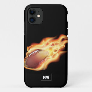 Capas de iphone Monogrammed De Rugby