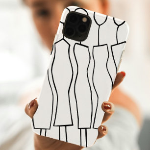 capas de iphone (mulheres puxadas à mão 02)