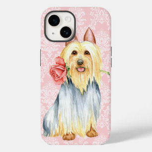 capas de iphone namorados Rosa Silky Terrier Case-
