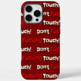 capas de iphone Não Toque no Meu iPhone