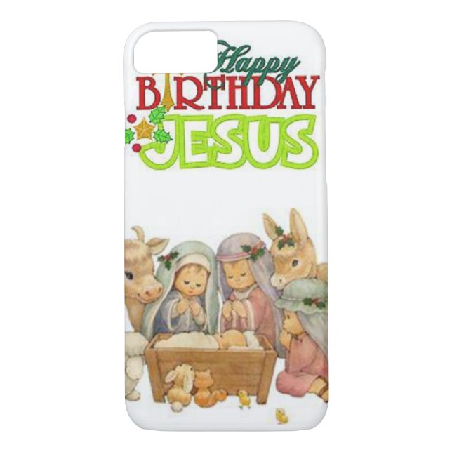 Capas de iphone Natal Jesus (Verso)