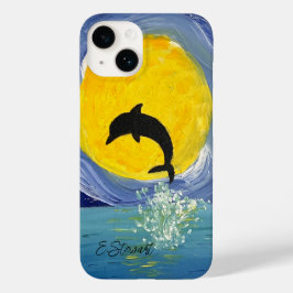 Capas de iphone - Oceano Lua de Golfinho