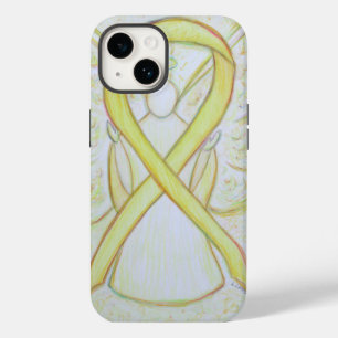 Capas de iphone personalizada Angel de fita de sen