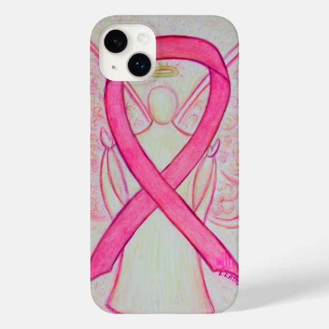 Capas de iphone personalizada Angel de fita de sen (Verso)