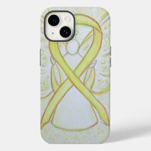 Capas de iphone personalizada Angel de fita de sen