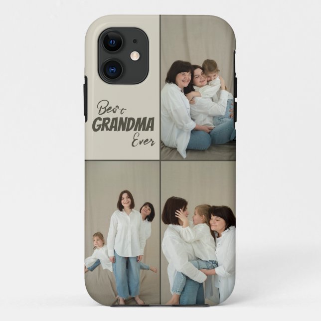 Capas de iphone Personalizada da Melhor Vovó do Mu (Verso)