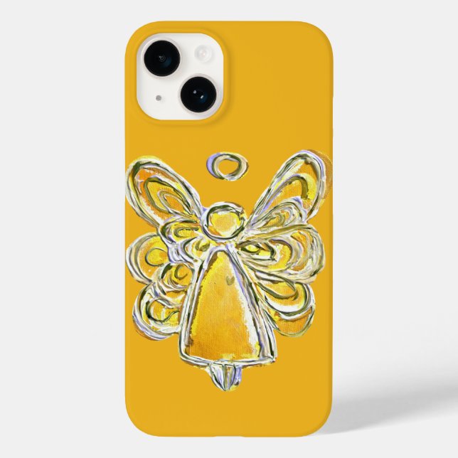 Capas de iphone Personalizada de Arte do Anjo do G (Verso)