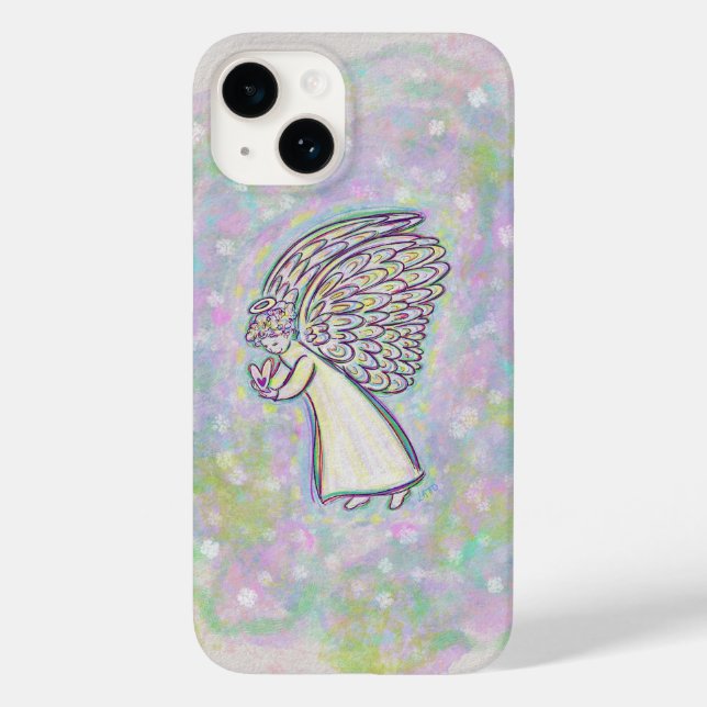 Capas de iphone Personalizada de Arte do Anjo do W (Verso)