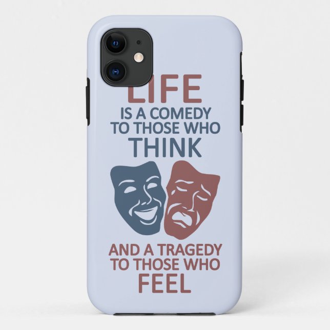 CAPAS DE IPHONE personalizada de citação do LIFE (Verso)
