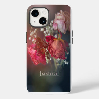 Capas de iphone Personalizada de Flores Rosa Elega