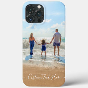Capas de iphone personalizada de fotos e texto