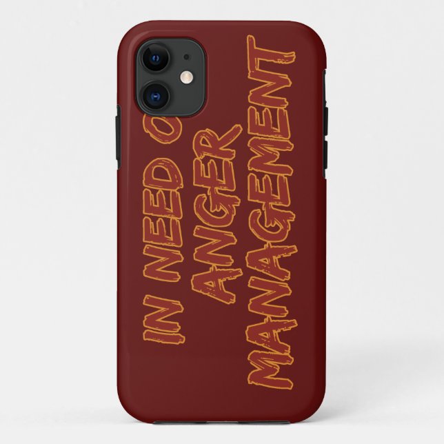 Capas de iphone personalizada do Anger Management (Verso)
