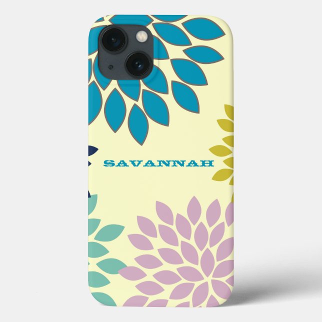 Capas de iphone Personalizada do Flor de Burst Mod (Verso)