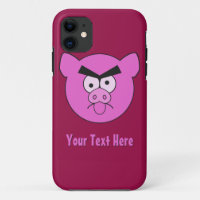 Capas de iphone personalizada do Porco Louco