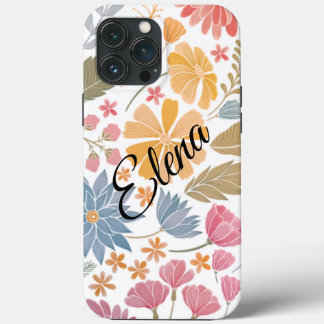 capas de iphone personalizada floral. Melhor prese
