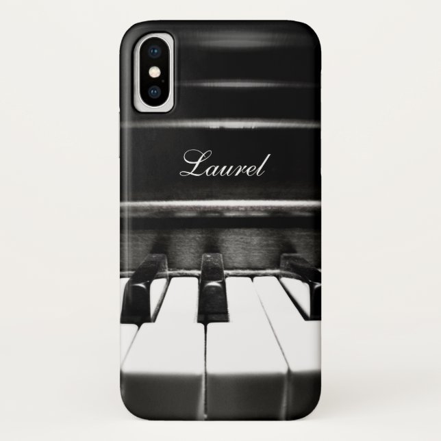 Capas de iphone personalizadas da música do piano (Verso)