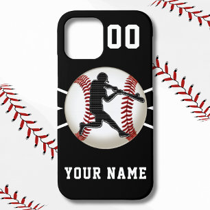 Capas de iphone personalizadas de beisebol novas p