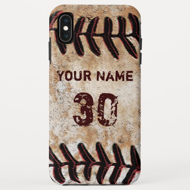 Capas de iphone personalizadas do basebol AS MAIS (Verso)